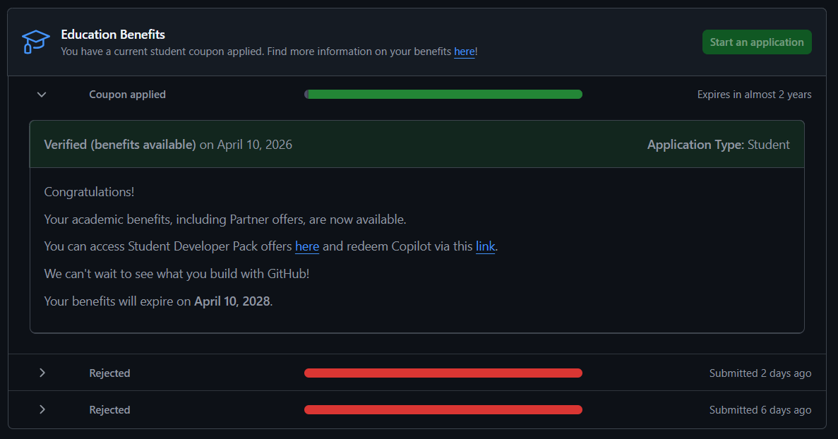 GitHub Confirmation Email